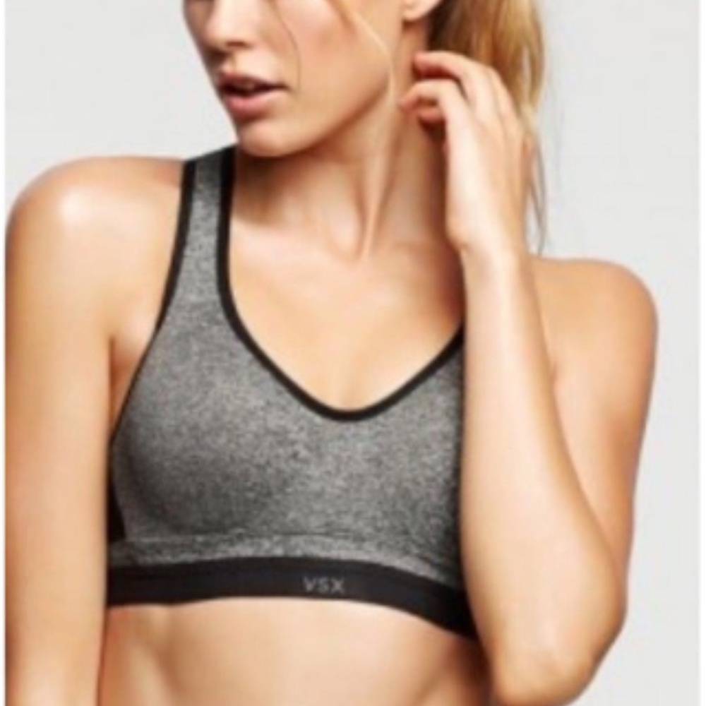 Victoria Secret VSX Sport Bra 34DD High Impact Racerback